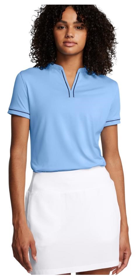 Under Armour Playoff 3.0 Novelty Damen Poloshirt, blau