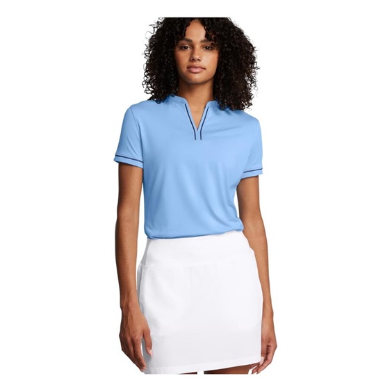 Under Armour Playoff 3.0 Novelty Damen Poloshirt, blau
