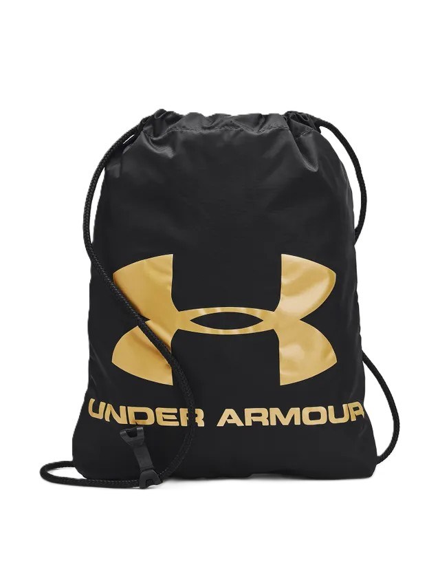 Under Armour Ozsee unisex Sportbeutel, schwarz/gold