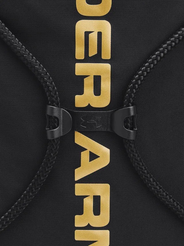 Under Armour Ozsee unisex Sportbeutel, schwarz/gold