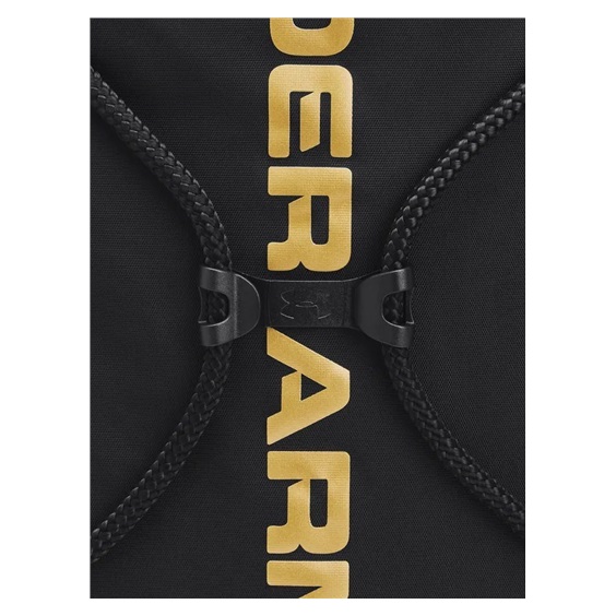 Under Armour Ozsee unisex Sportbeutel, schwarz/gold