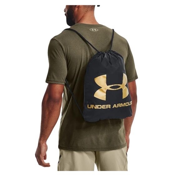 Under Armour Ozsee unisex Sportbeutel, schwarz/gold