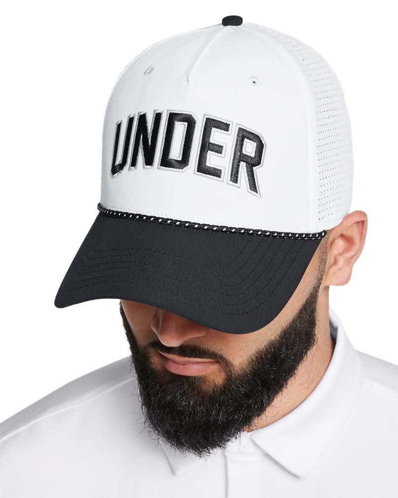 Under Armour Driver Snapback Herren Cap, weiss