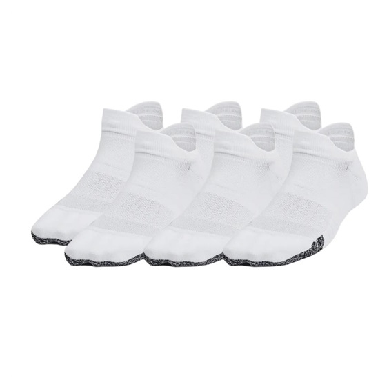 Under Armour Breathe Damen Socken, 3Paar, weiss