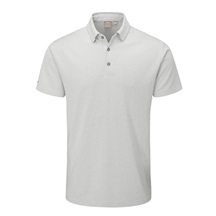 PING Halcyon Honeycomb Herren Poloshirt, silver multi