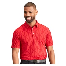 PING Lenny Jacquard Herren Poloshirt, rot