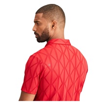 PING Lenny Jacquard Herren Poloshirt, rot
