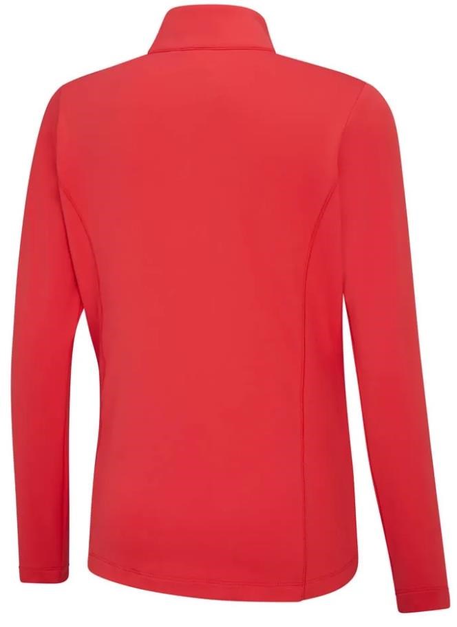 PING Aveline Half Zip Damen Poloshirt, cayenne