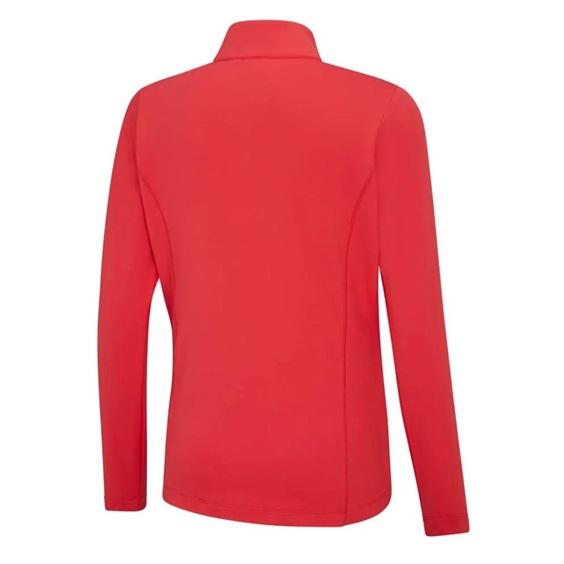PING Aveline Half Zip Damen Poloshirt, cayenne