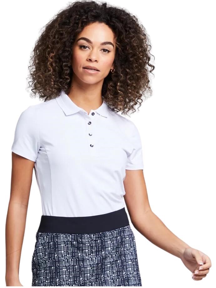 PING Sedona Damen Poloshirt, weiss