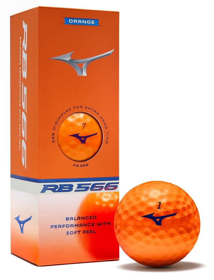 Mizuno RB 566 Golfbälle, orange
