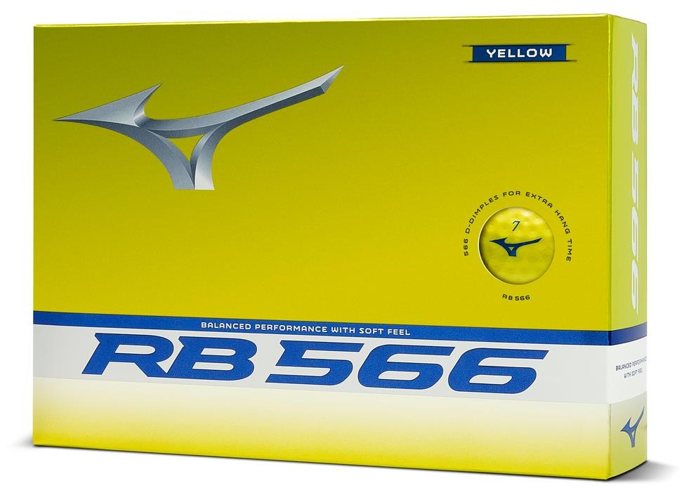 Mizuno RB 566 Golfbälle, gelb