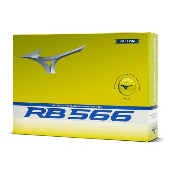 Mizuno RB 566 Golfbälle, gelb