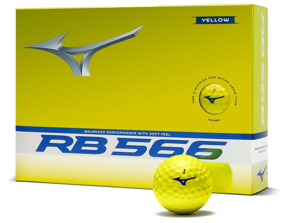 Mizuno RB 566 Golfbälle, gelb