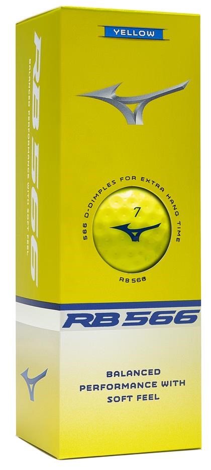 Mizuno RB 566 Golfbälle, gelb