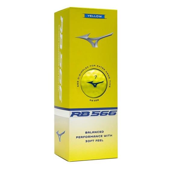 Mizuno RB 566 Golfbälle, gelb