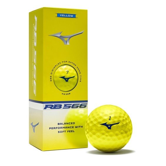 Mizuno RB 566 Golfbälle, gelb