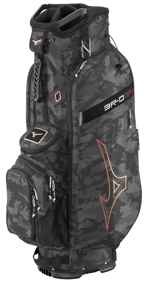 Mizuno BR-D3 Cartbag, camo/copper