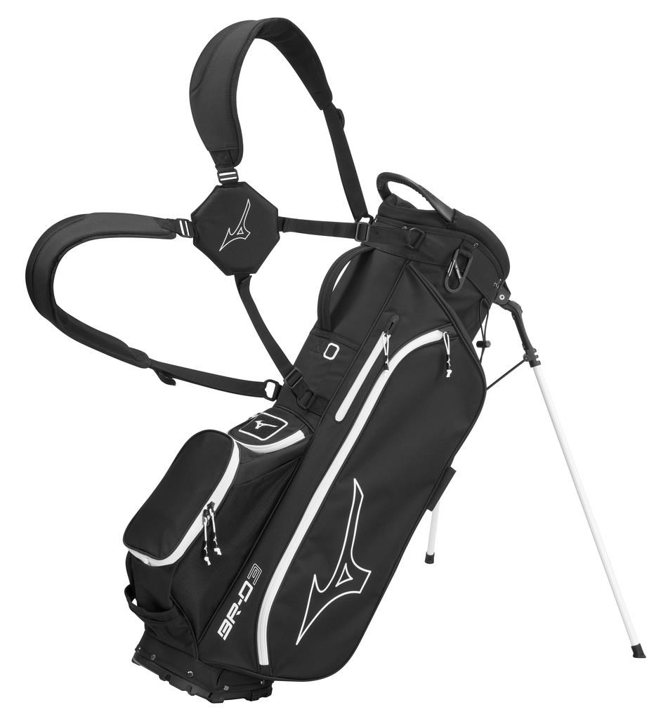 Mizuno BR-D3 Standbag, schwarz/weiss