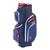 Mizuno BR-D4 Cartbag, dunkelblau/rot
