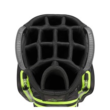 Mizuno BR-DRI Cartbag, schwarz/grün