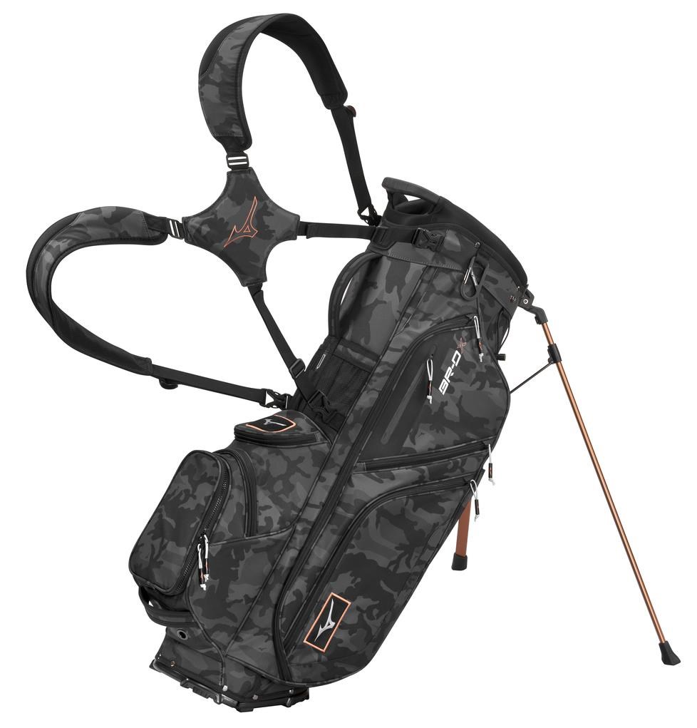Mizuno BR-DX Standbag, camo/copper