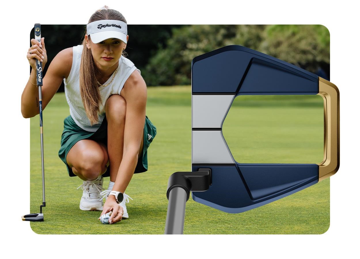 TaylorMade Kalea Gold Spider S Damen Putter