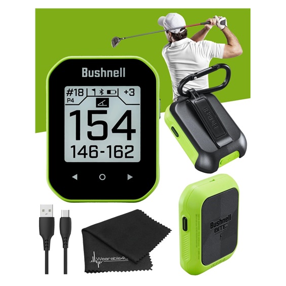 Bushnell Phantom 3 Slope GPS, schwarz/limette