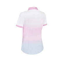 Callaway Linear Petals Damen Poloshirt, weiss
