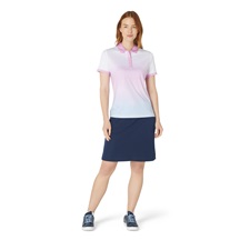 Callaway Linear Petals Damen Poloshirt, weiss