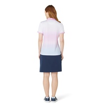 Callaway Linear Petals Damen Poloshirt, weiss
