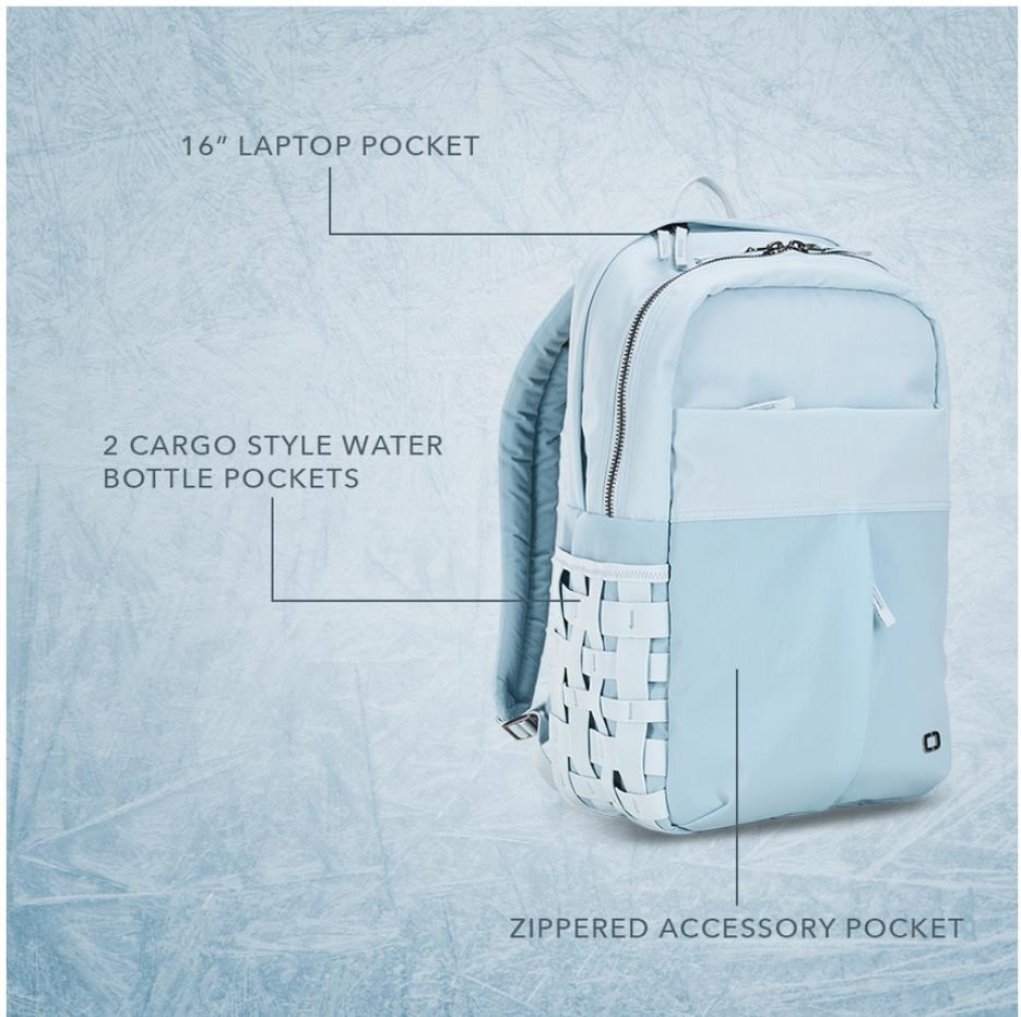 Ogio Rise Backpack 20L, frost