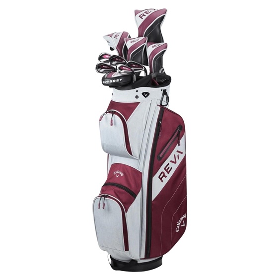 Callaway REVA 11-Piece Damen Golfset, eggplant