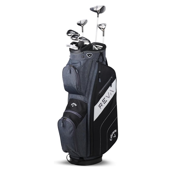 Callaway REVA 8-Piece Damen Golfset, schwarz, LH