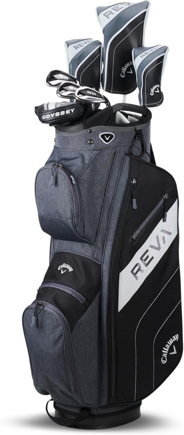 Callaway REVA 8-Piece Damen Golfset, schwarz, LH
