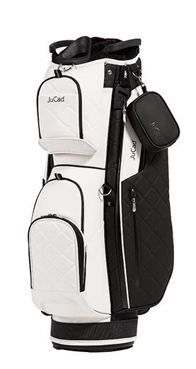 JuCad First Class Cartbag, schwarz/weiss
