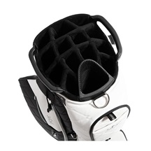 JuCad First Class Cartbag, schwarz/weiss