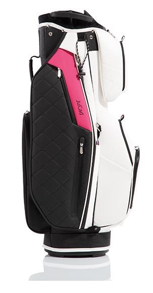 JuCad First Class Cartbag, schwarz/rosa