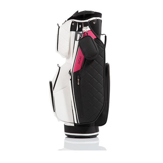 JuCad First Class Cartbag, schwarz/rosa