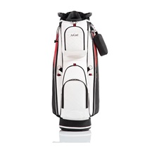 JuCad First Class Cartbag, schwarz/rot