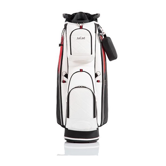 JuCad First Class Cartbag, schwarz/rot