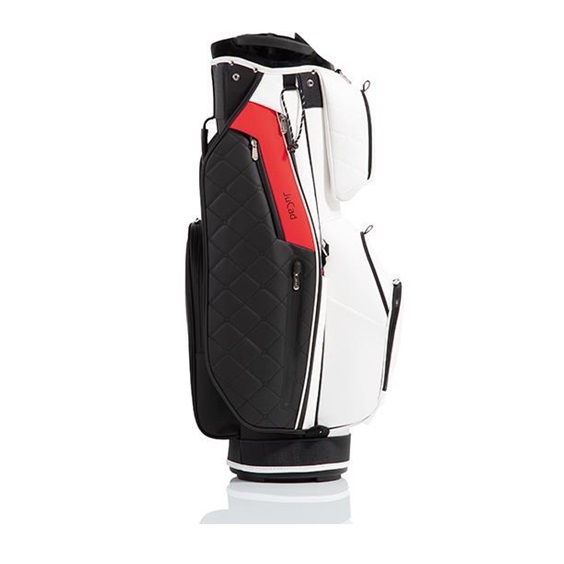 JuCad First Class Cartbag, schwarz/rot