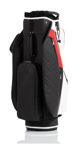 JuCad First Class Cartbag, schwarz/rot