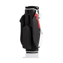 JuCad First Class Cartbag, schwarz/rot