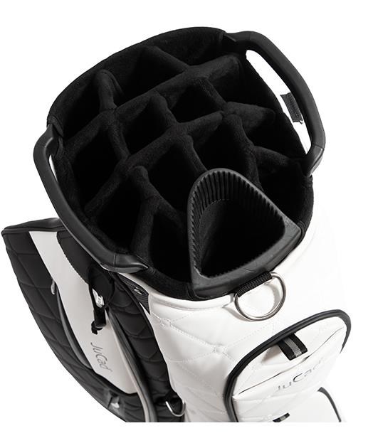 JuCad First Class Cartbag, schwarz/rot