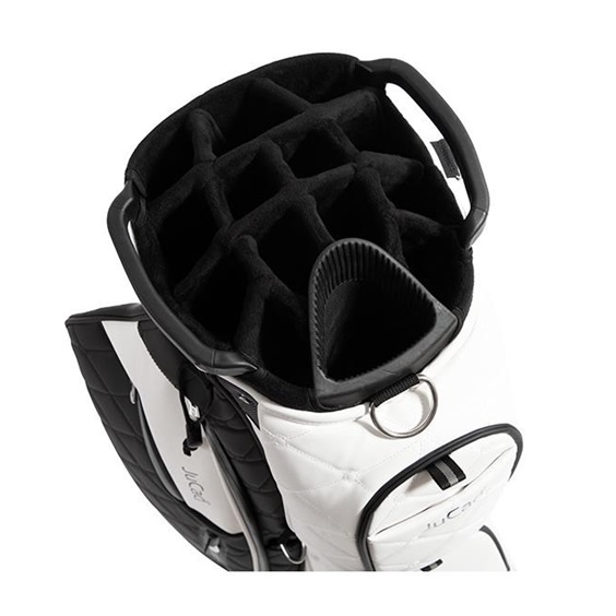 JuCad First Class Cartbag, schwarz/rot