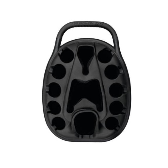 Bennington QO 14 Water Resistant Cartbag, grau/schwarz/rot