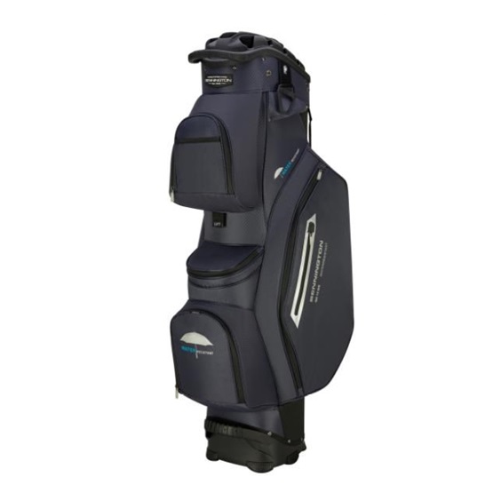 Bennington QO 14 Water Resistant Cartbag, dunkelblau/silber
