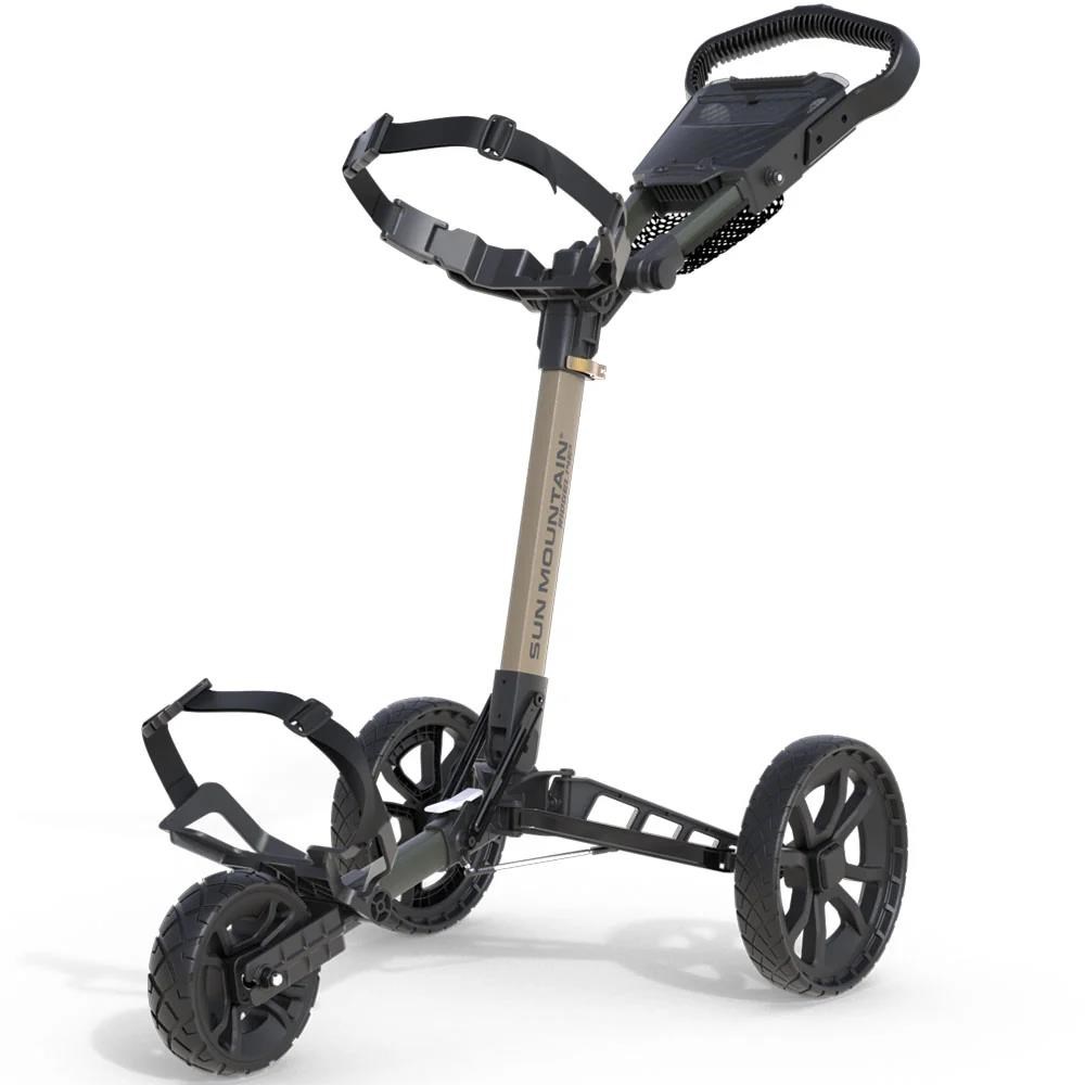 Sun Mountain Ridgeline 3 Manuell Golftrolley, sand/hunter
