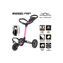 Sun Mountain Ridgeline 3 Manuell Golftrolley, rosa